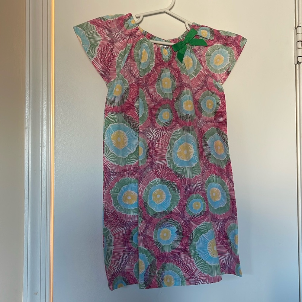 Cotton, multicolor summer dress